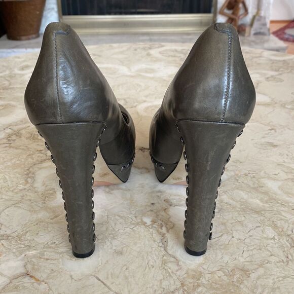 Vince Camuto Studded Platform Heels - Picture 10 of 15
